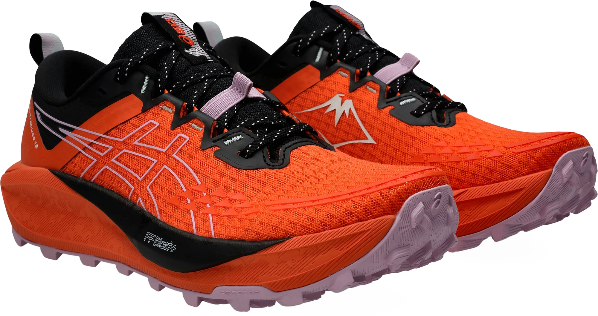 Asics Gel Trabuco 13 Womens Trail Running Shoes - Orange - Image 6