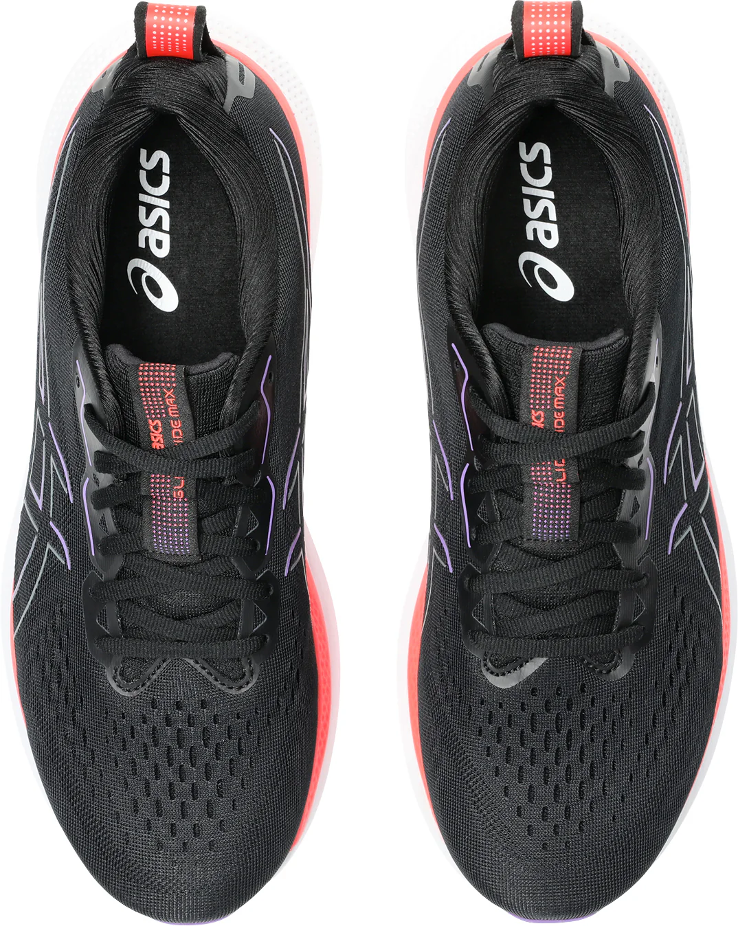 Asics Glideride Max Mens Running Shoes - Black - Image 4