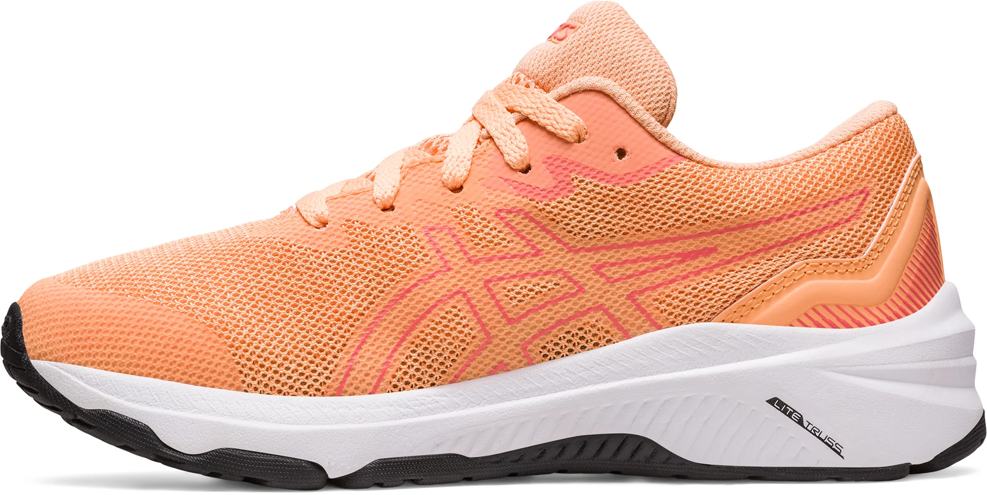Asics GT 1000 11 GS Junior Running Shoes - Orange - Image 3