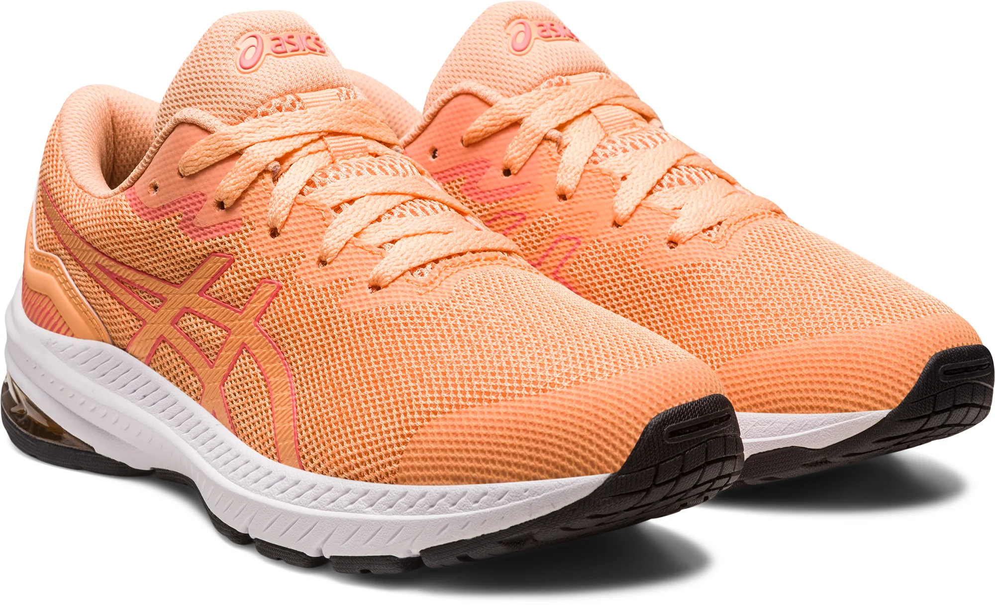 Asics GT 1000 11 GS Junior Running Shoes - Orange - Image 6