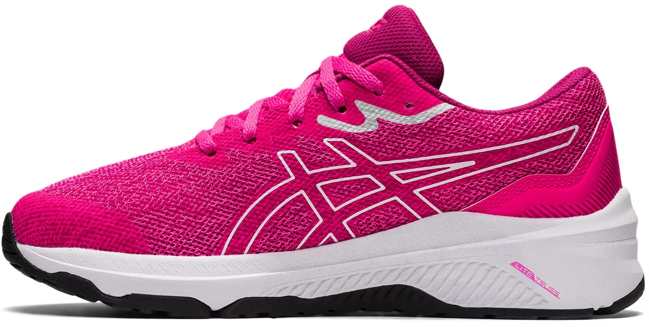 Asics GT 1000 11 GS Junior Running Shoes - Pink - Image 3