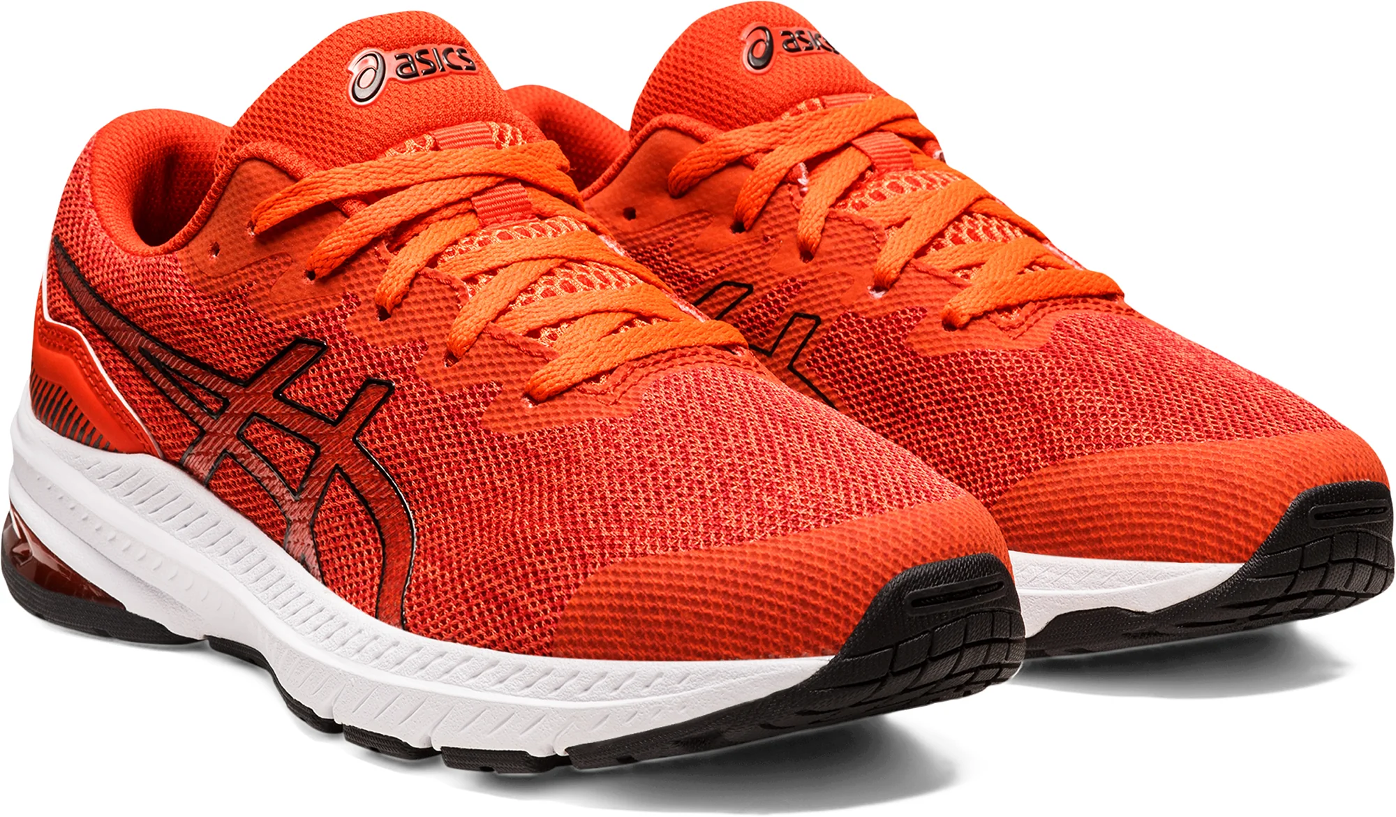 Asics GT 1000 11 GS Junior Running Shoes - Red - Image 6