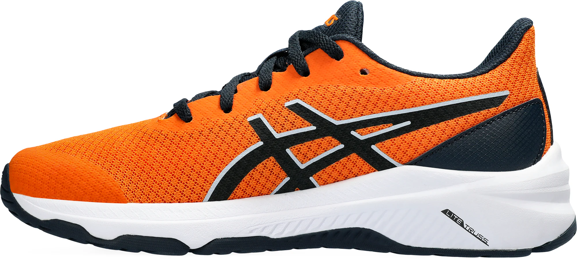 Asics GT 1000 12 GS Junior Running Shoes - Orange - Image 3