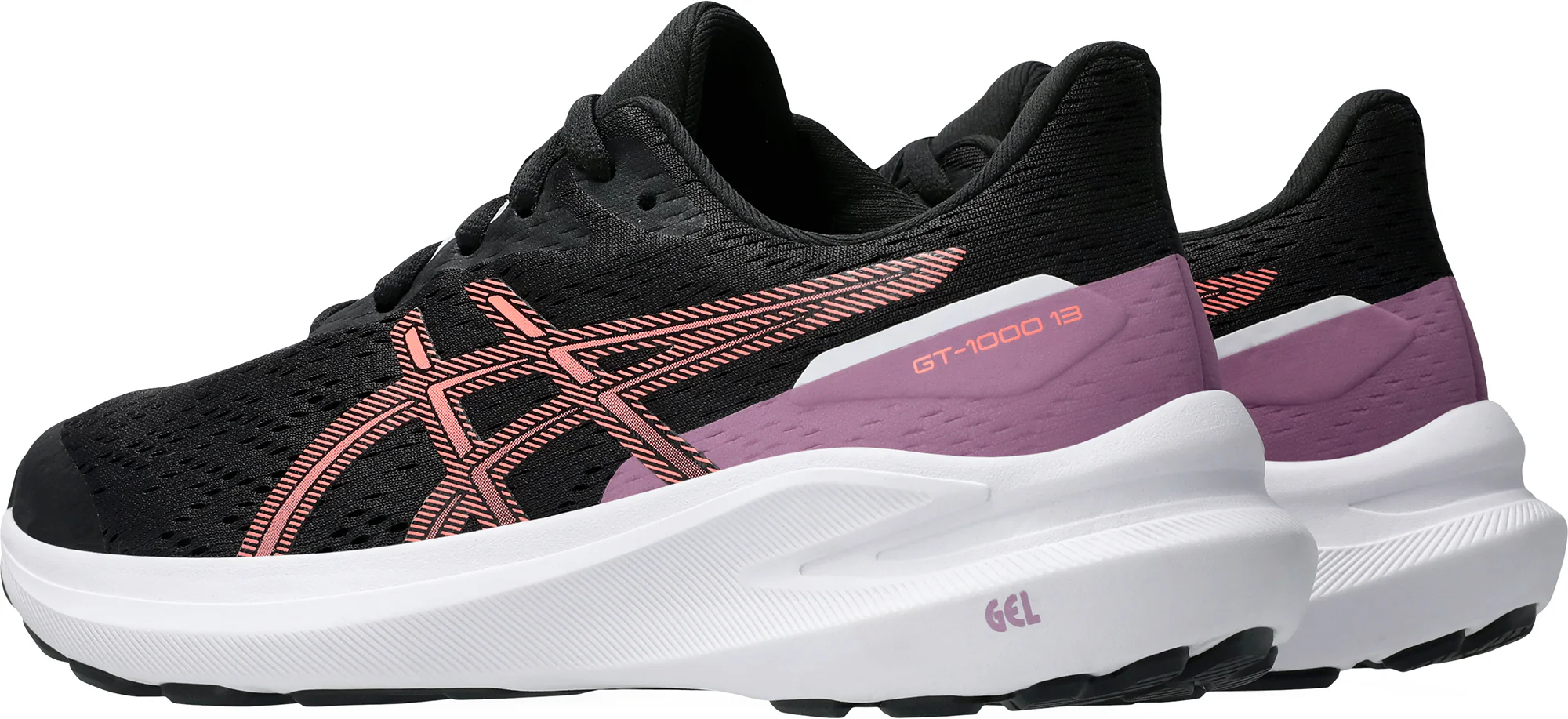 Asics GT 1000 13 GS Junior Running Shoes - Black - Image 5