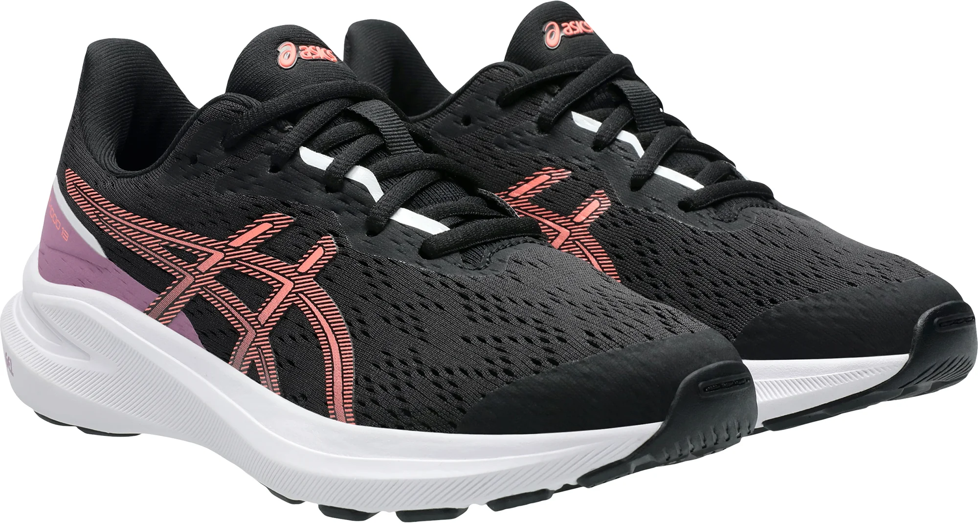 Asics GT 1000 13 GS Junior Running Shoes - Black - Image 6