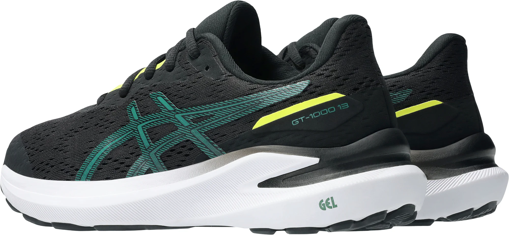 Asics GT 1000 13 GS Junior Running Shoes - Black - Image 5