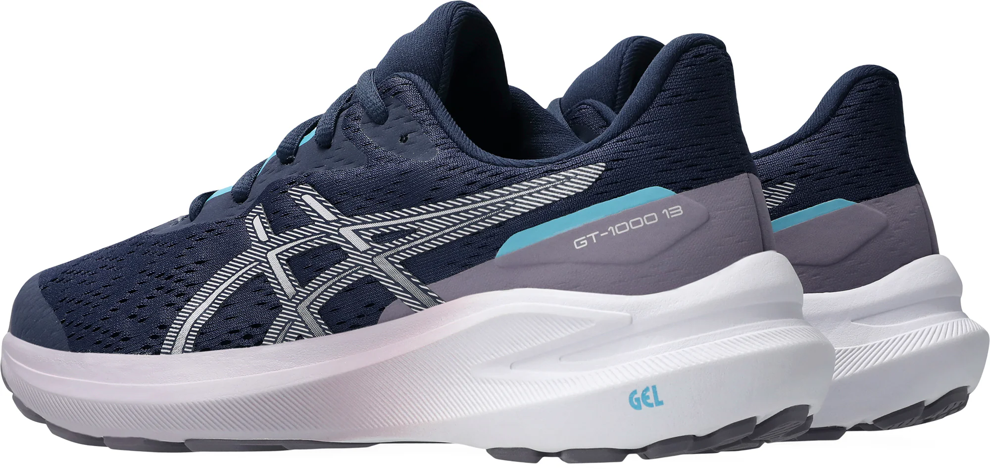 Asics GT 1000 13 GS Junior Running Shoes - Blue - Image 5
