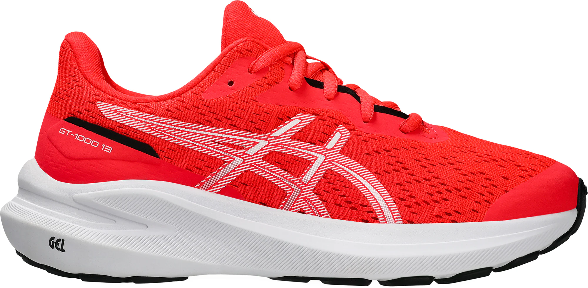 Asics GT 1000 13 GS Junior Running Shoes - Red