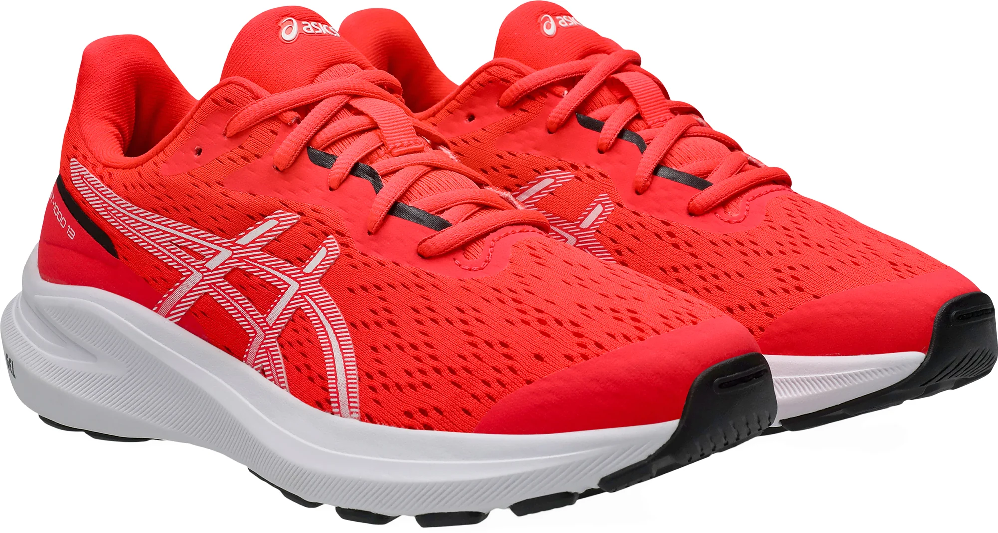 Asics GT 1000 13 GS Junior Running Shoes - Red - Image 6