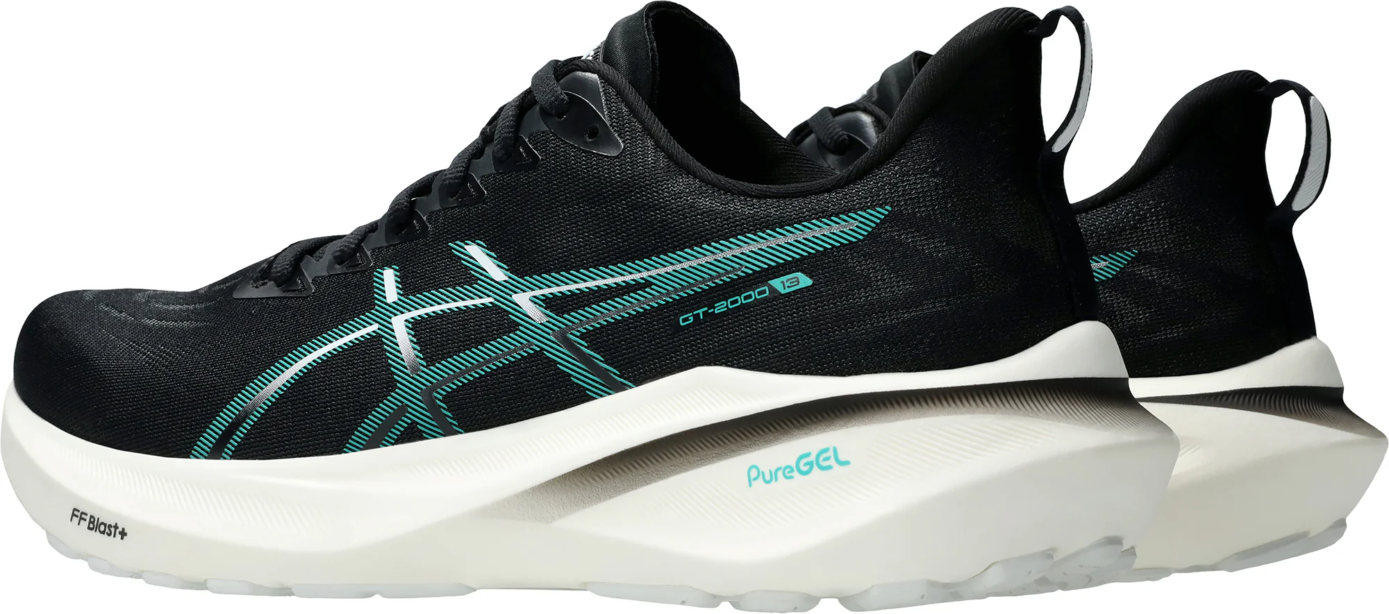 Asics GT 2000 13 Mens Running Shoes - Black - Image 5