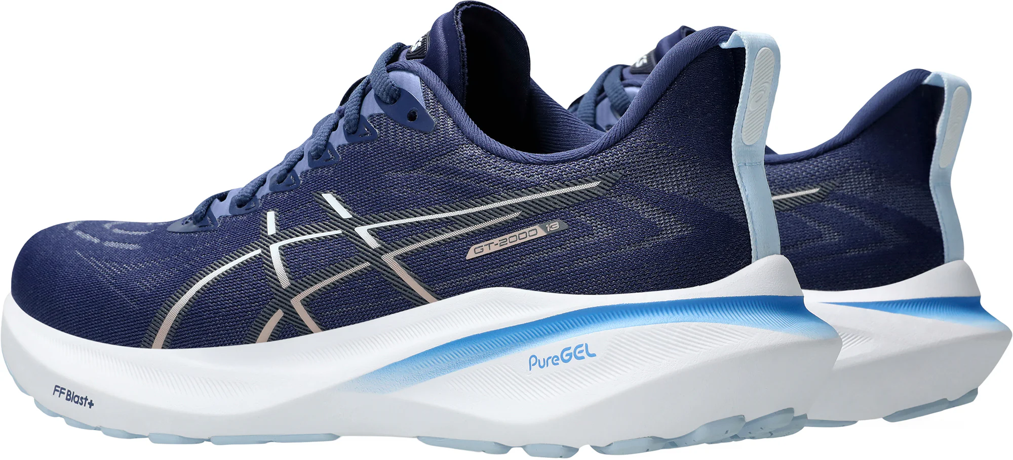 Asics GT 2000 13 Womens Running Shoes - Blue - Image 5