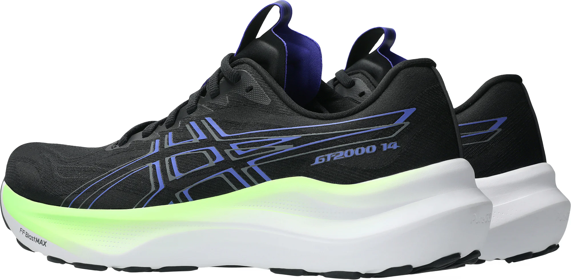 Asics GT 2000 14 Mens Running Shoes - Black - Image 5