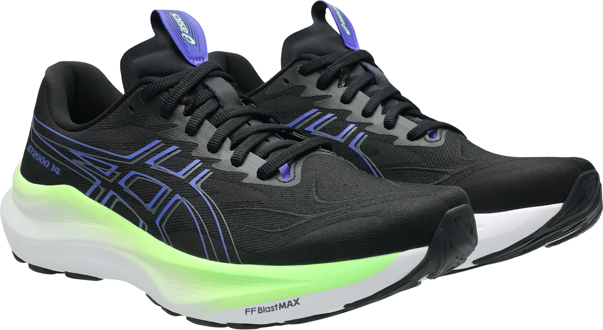 Asics GT 2000 14 Mens Running Shoes - Black - Image 6