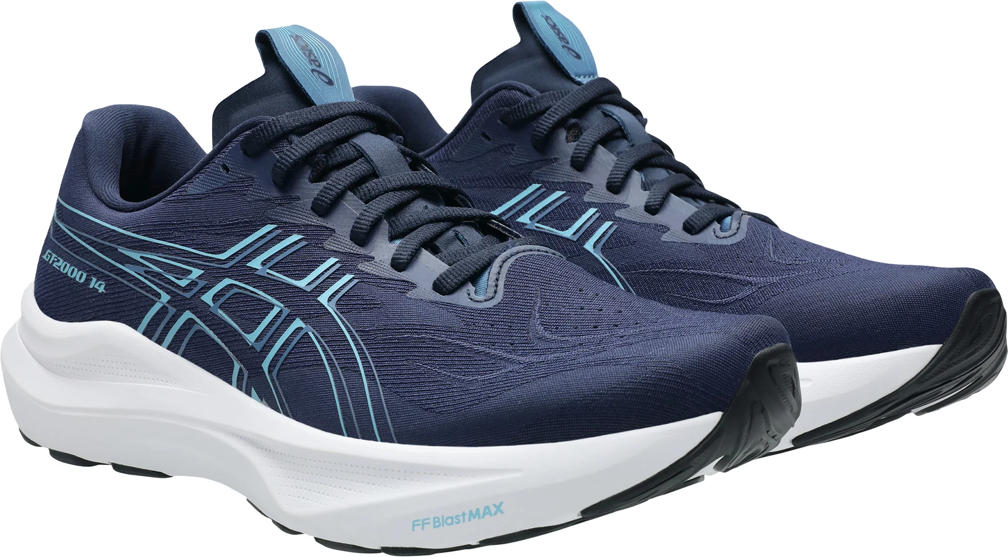 Asics GT 2000 14 Mens Running Shoes - Blue - Image 6