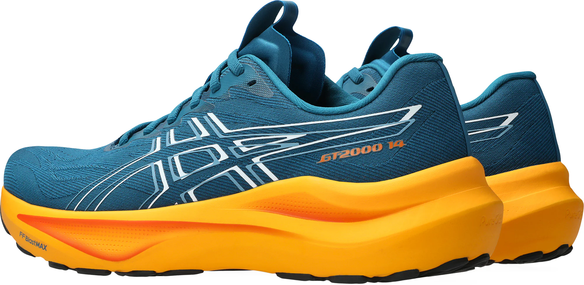Asics GT 2000 14 Mens Running Shoes - Blue - Image 5