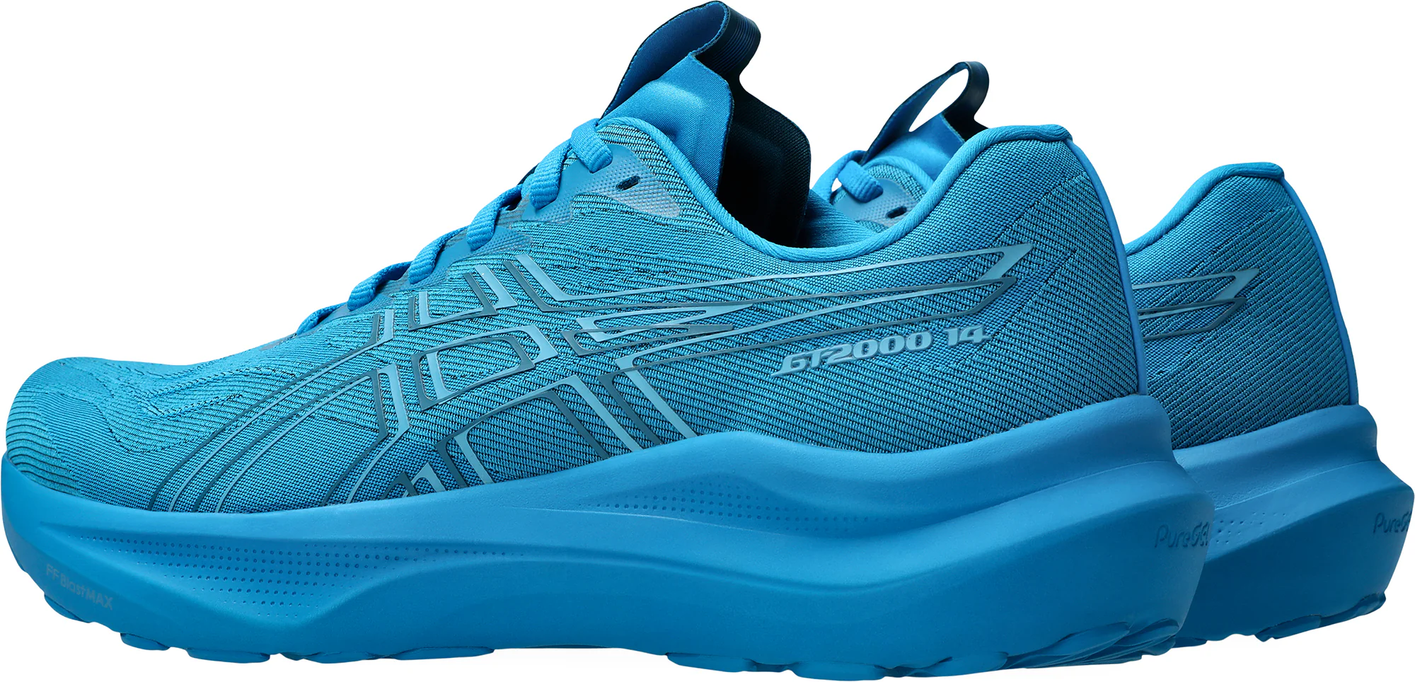 Asics GT 2000 14 Mens Running Shoes - Blue - Image 5