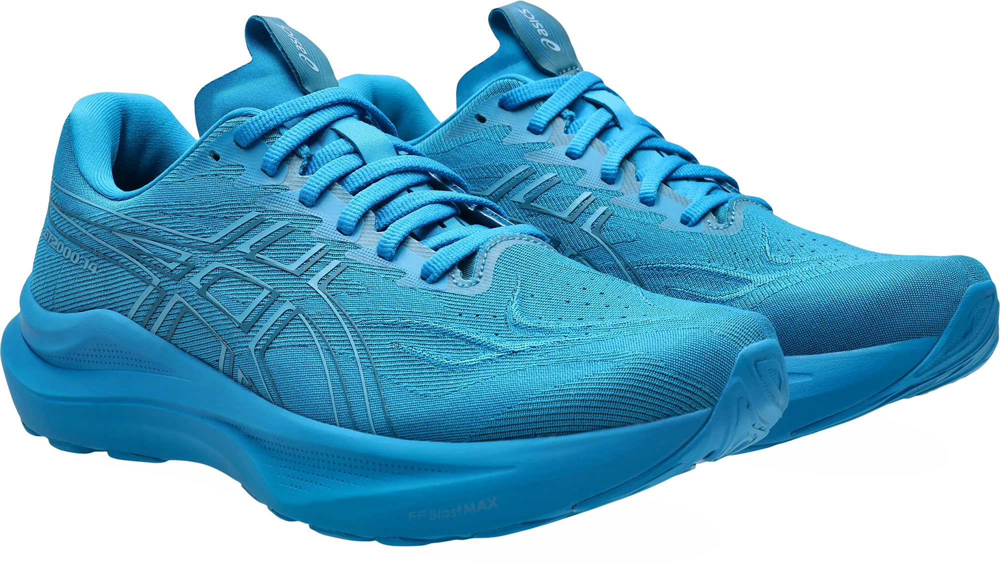 Asics GT 2000 14 Mens Running Shoes - Blue - Image 6