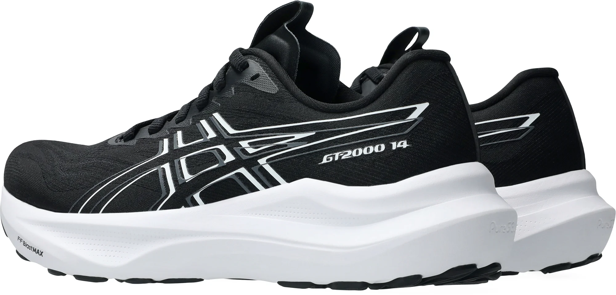 Asics GT 2000 14 Womens Running Shoes - Black - Image 5