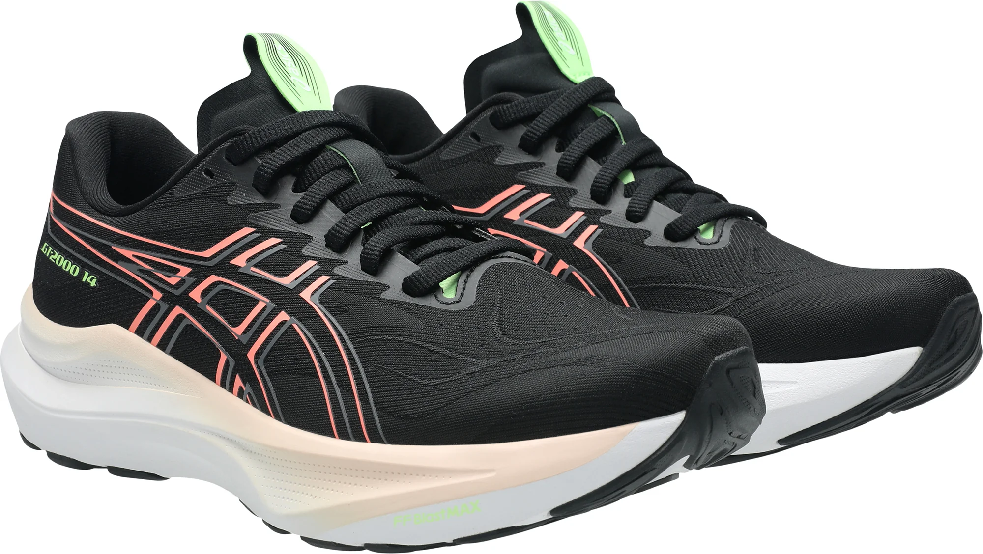 Asics GT 2000 14 Womens Running Shoes - Black - Image 6