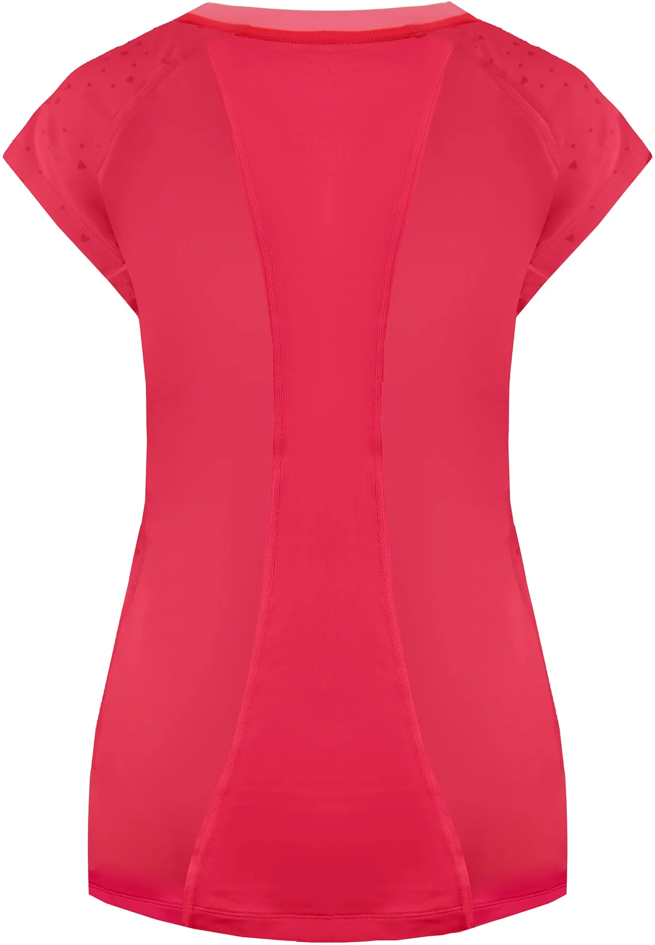 Asics Lite-Show Short Sleeve Womens Running Top - Pink - Image 2