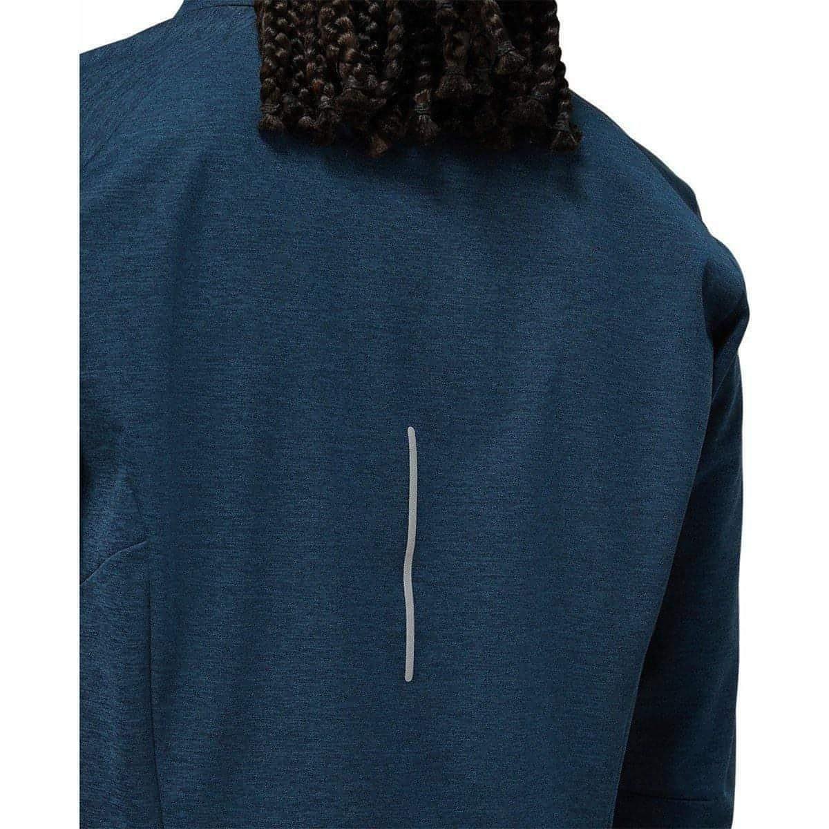 Asics Lite-Show Winter Womens Running Jacket - Navy - Image 7