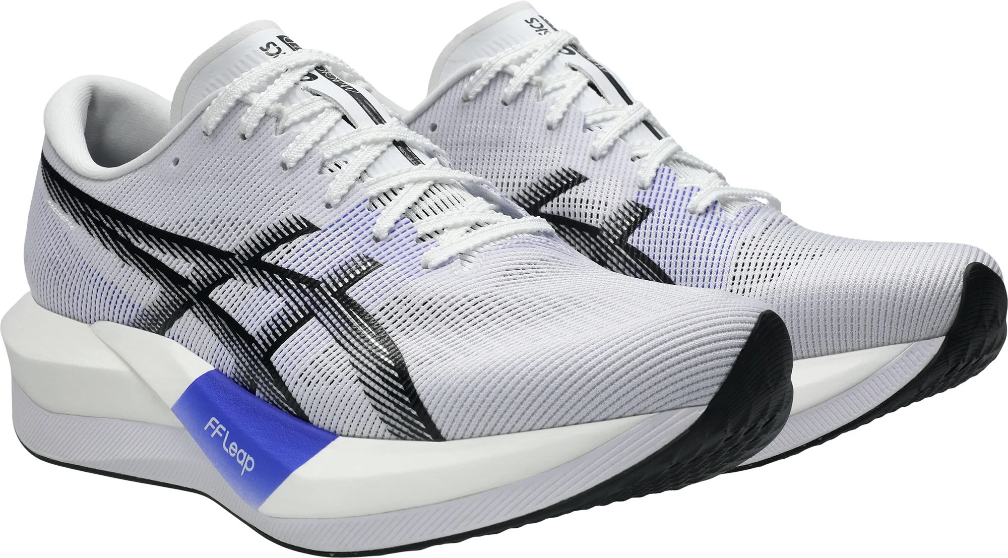 Asics Magic Speed 5 Mens Running Shoes - White - Image 6