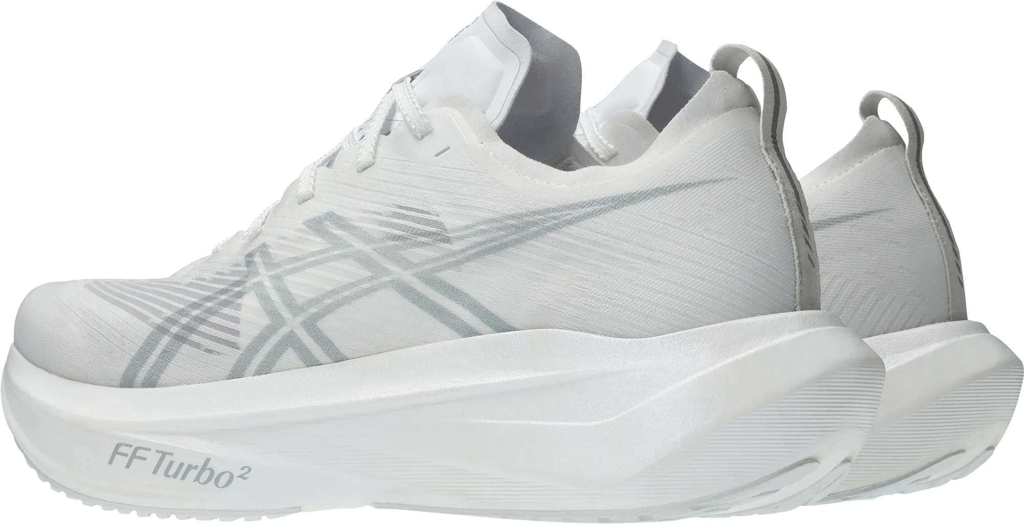 Asics MegaBlast Mens Running Shoes - White - Image 5