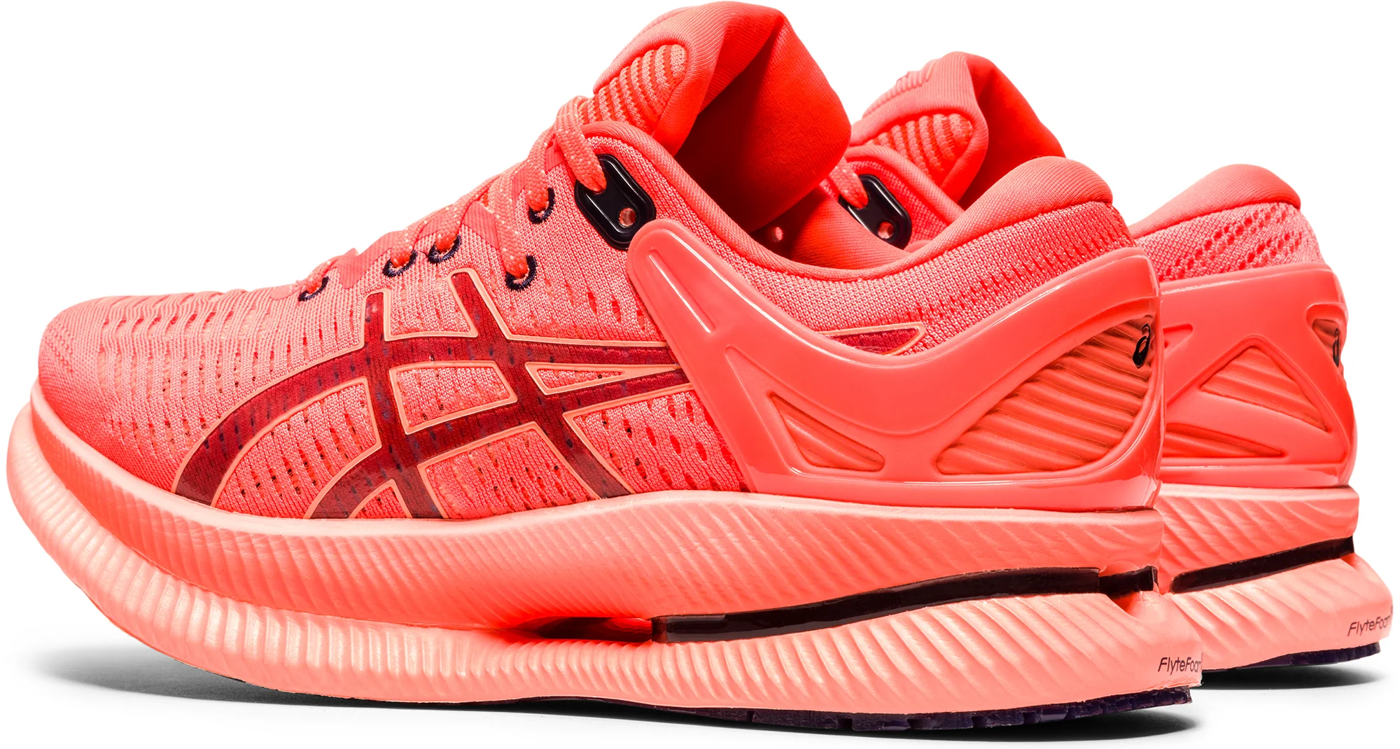 Asics MetaRide Womens Running Shoes - Red - Image 5