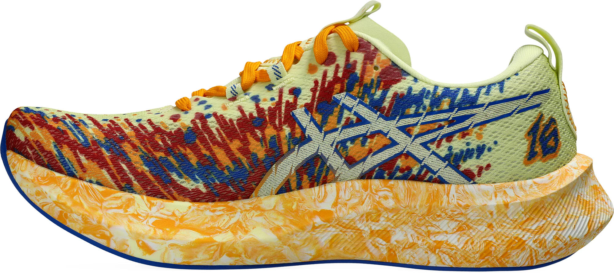 Asics Noosa Tri 16 Mens Running Shoes - Yellow - Image 3