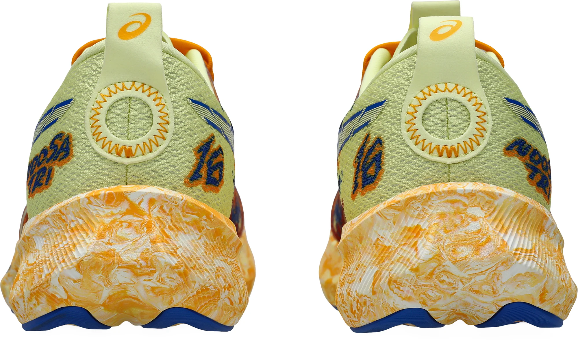 Asics Noosa Tri 16 Mens Running Shoes - Yellow - Image 7