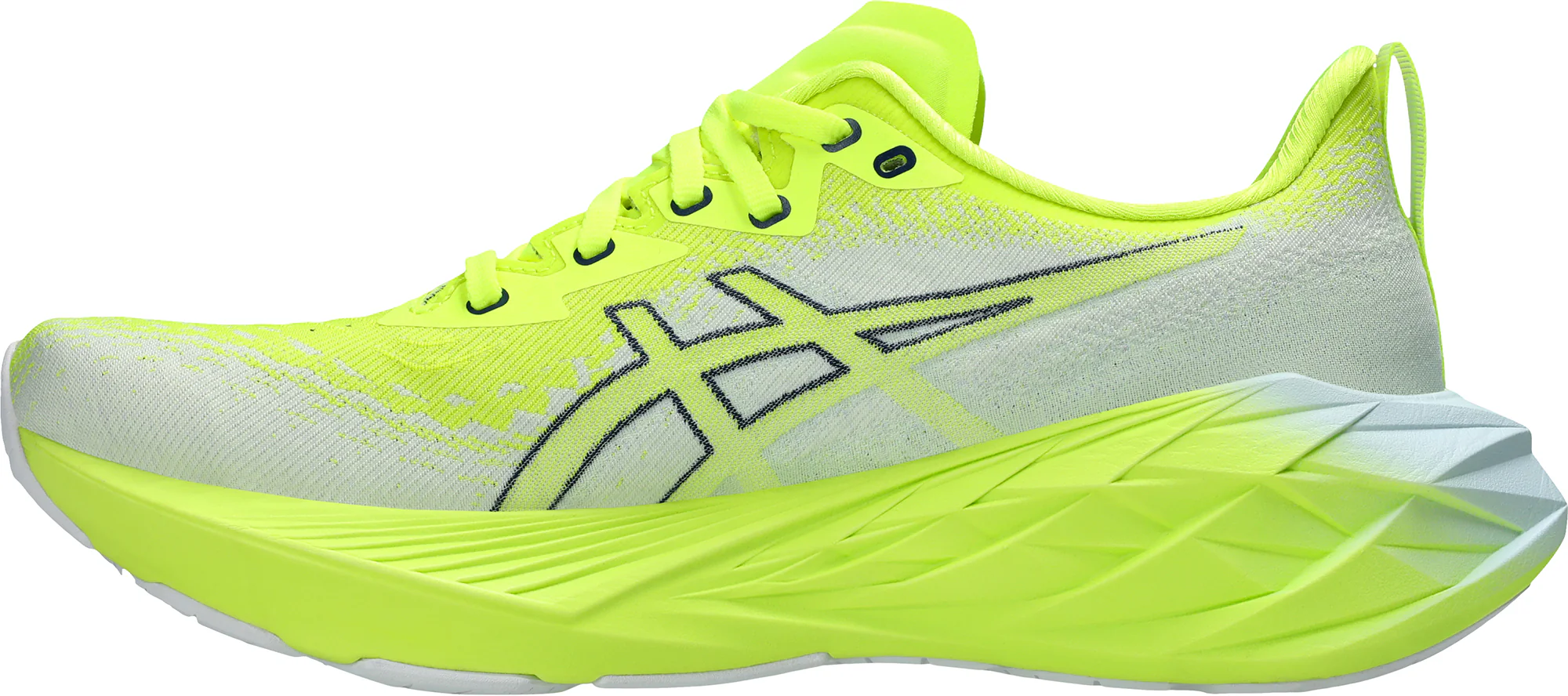 Asics NovaBlast 4 Mens Running Shoes - Yellow - Image 3