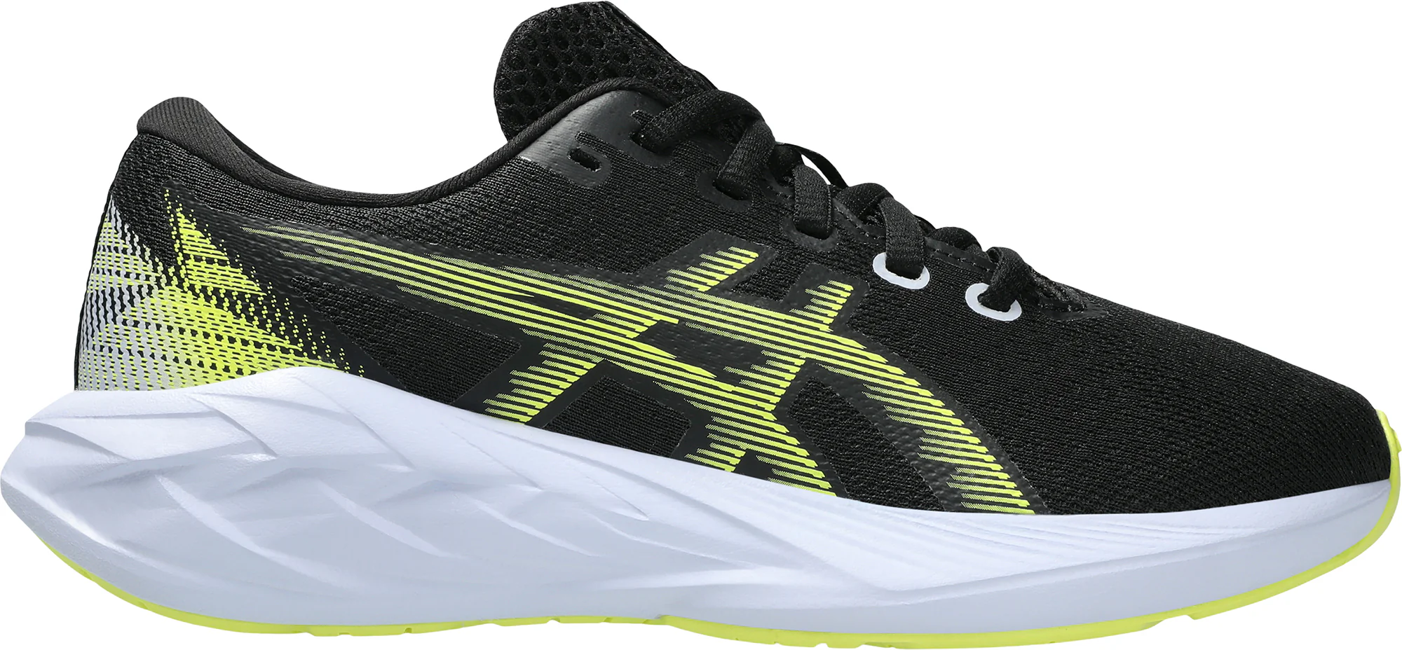 Asics NovaBlast 5 GS Junior Running Shoes - Black