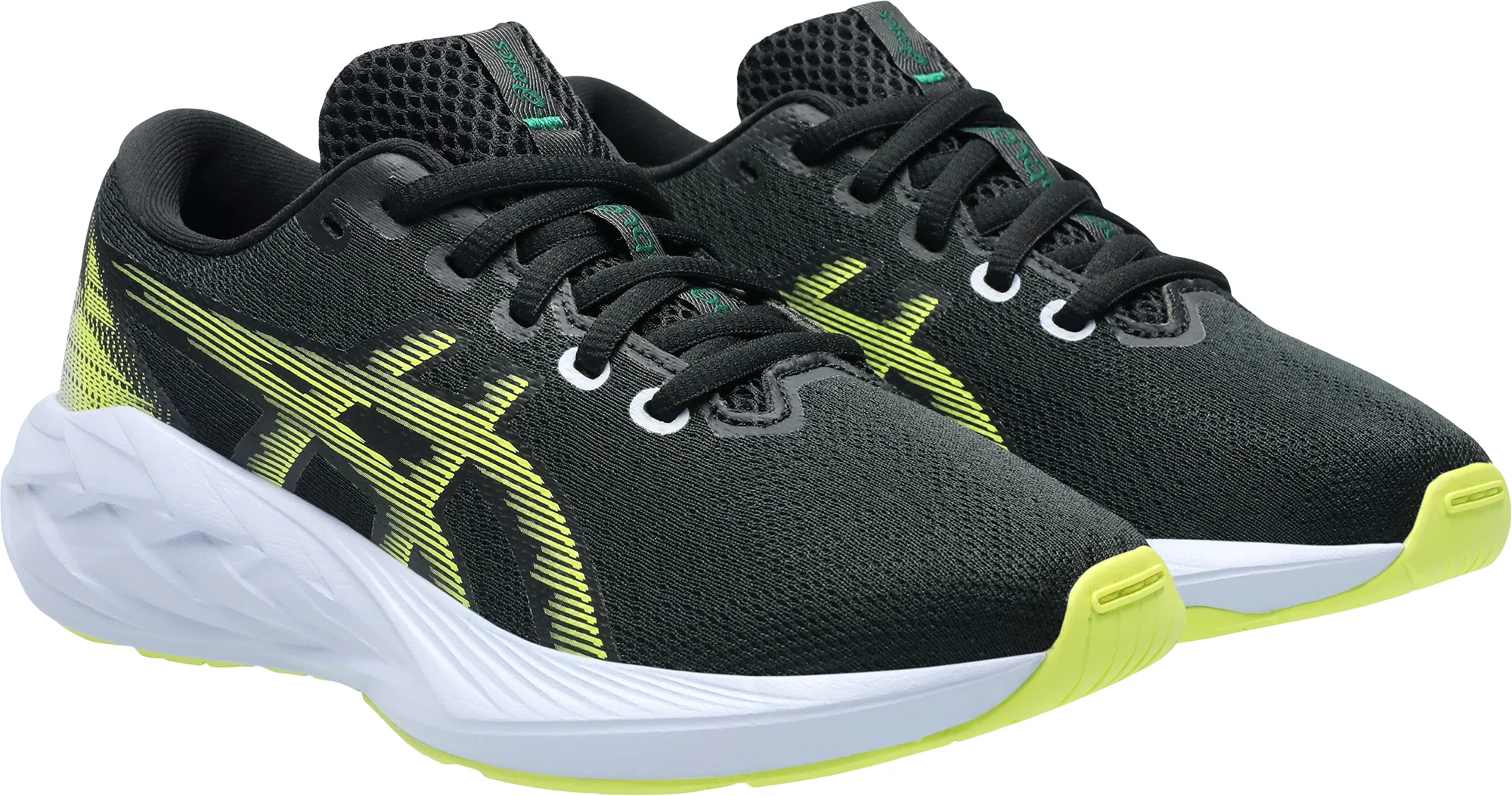 Asics NovaBlast 5 GS Junior Running Shoes - Black - Image 6