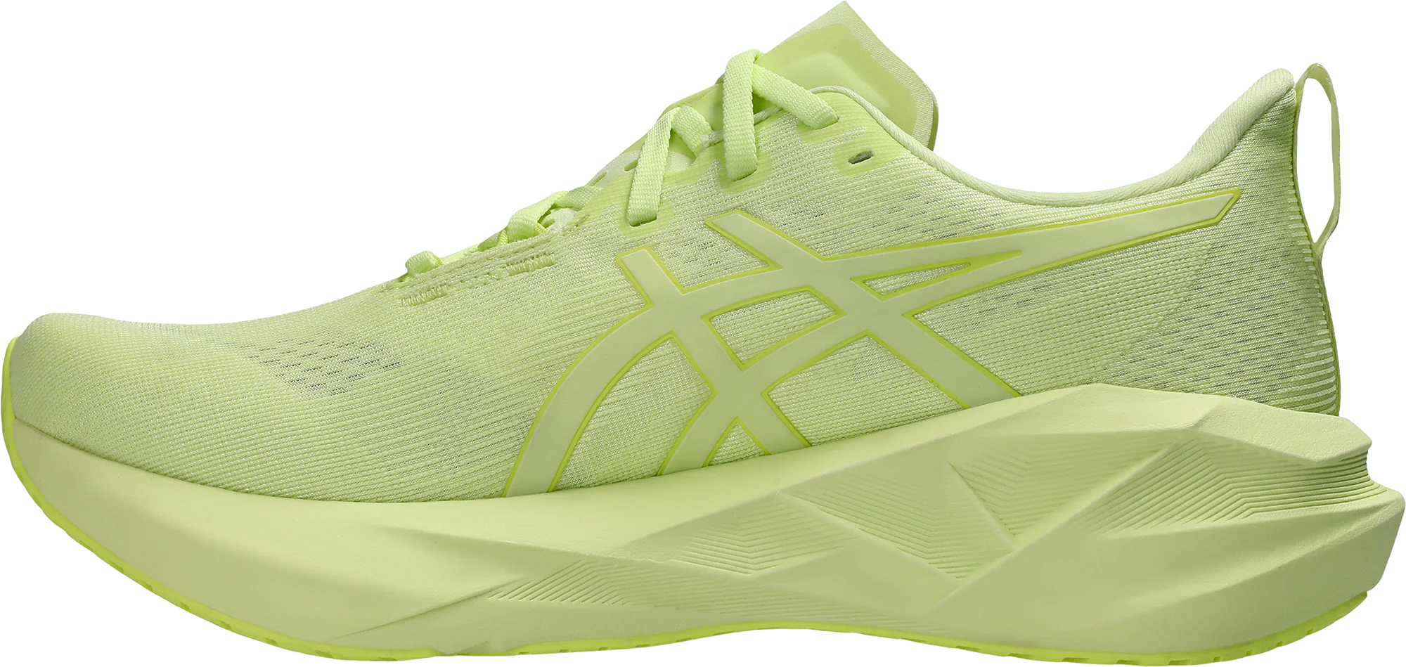 Asics NovaBlast 5 Lite-Show Mens Running Shoes - Yellow - Image 3