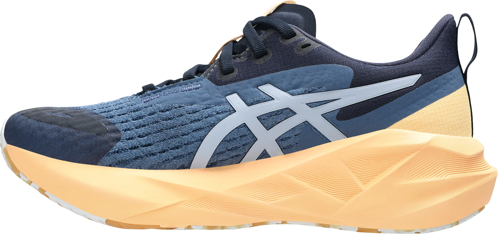 Asics NovaBlast 5 Lite-Show Womens Running Shoes - Blue - Image 3