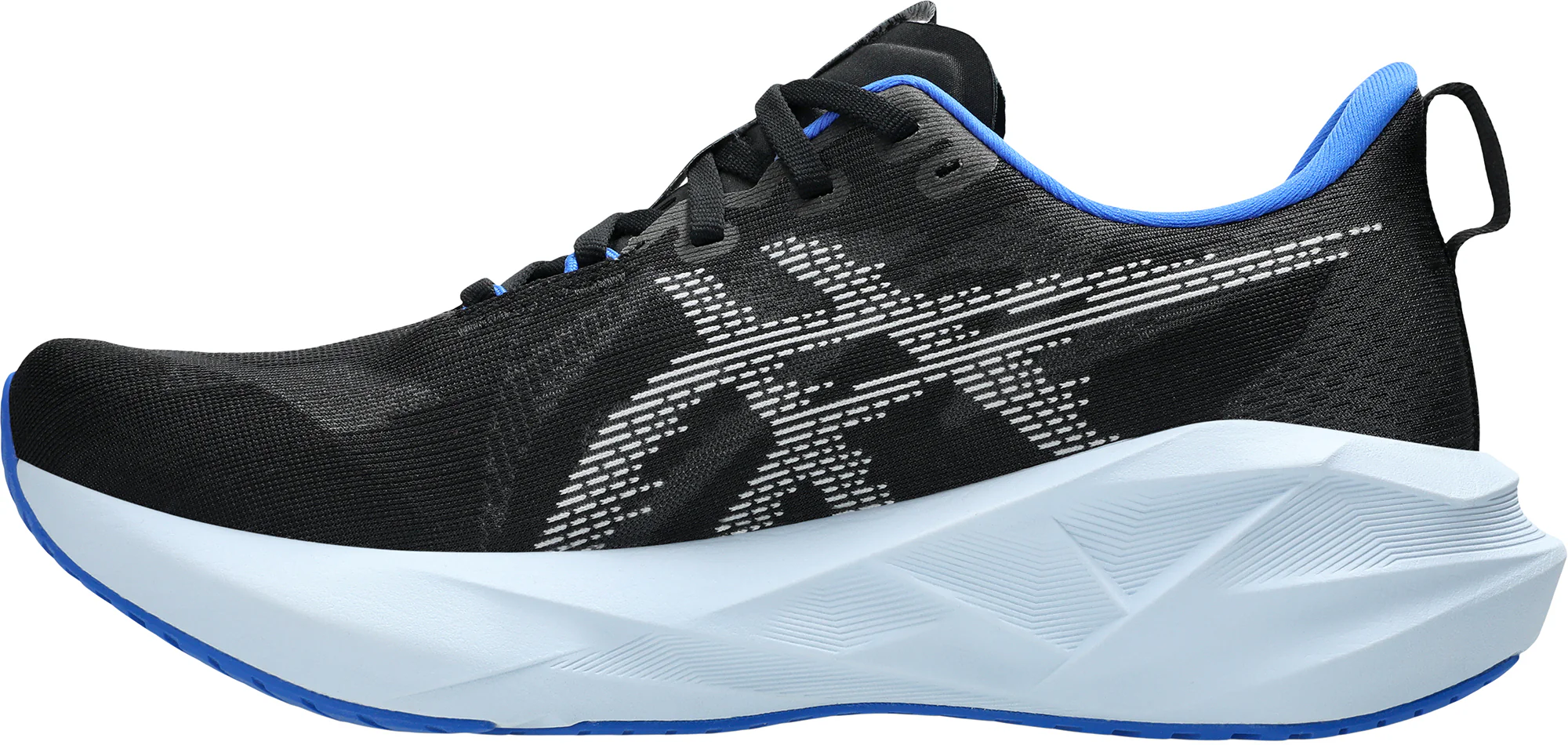 Asics NovaBlast 5 Mens Running Shoes - Black - Image 3