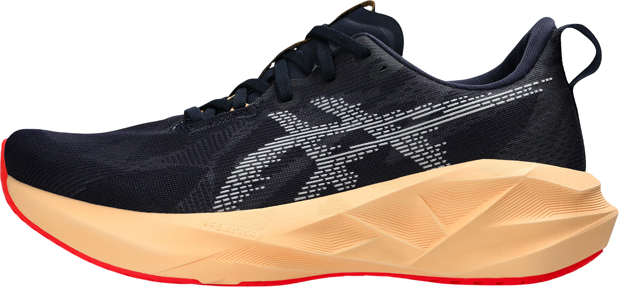 Asics NovaBlast 5 Mens Running Shoes - Blue - Image 3