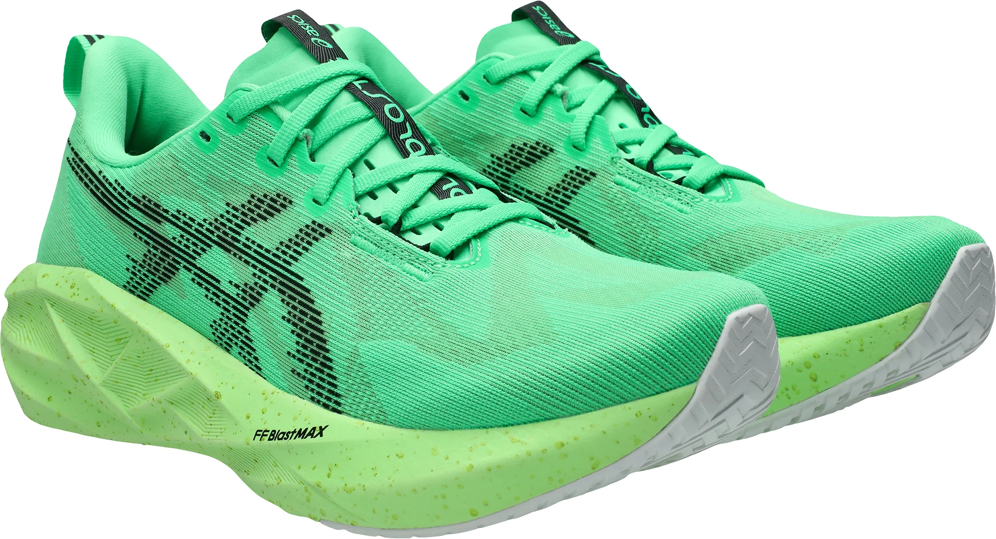 Asics NovaBlast 5 Mens Running Shoes - Green - Image 6