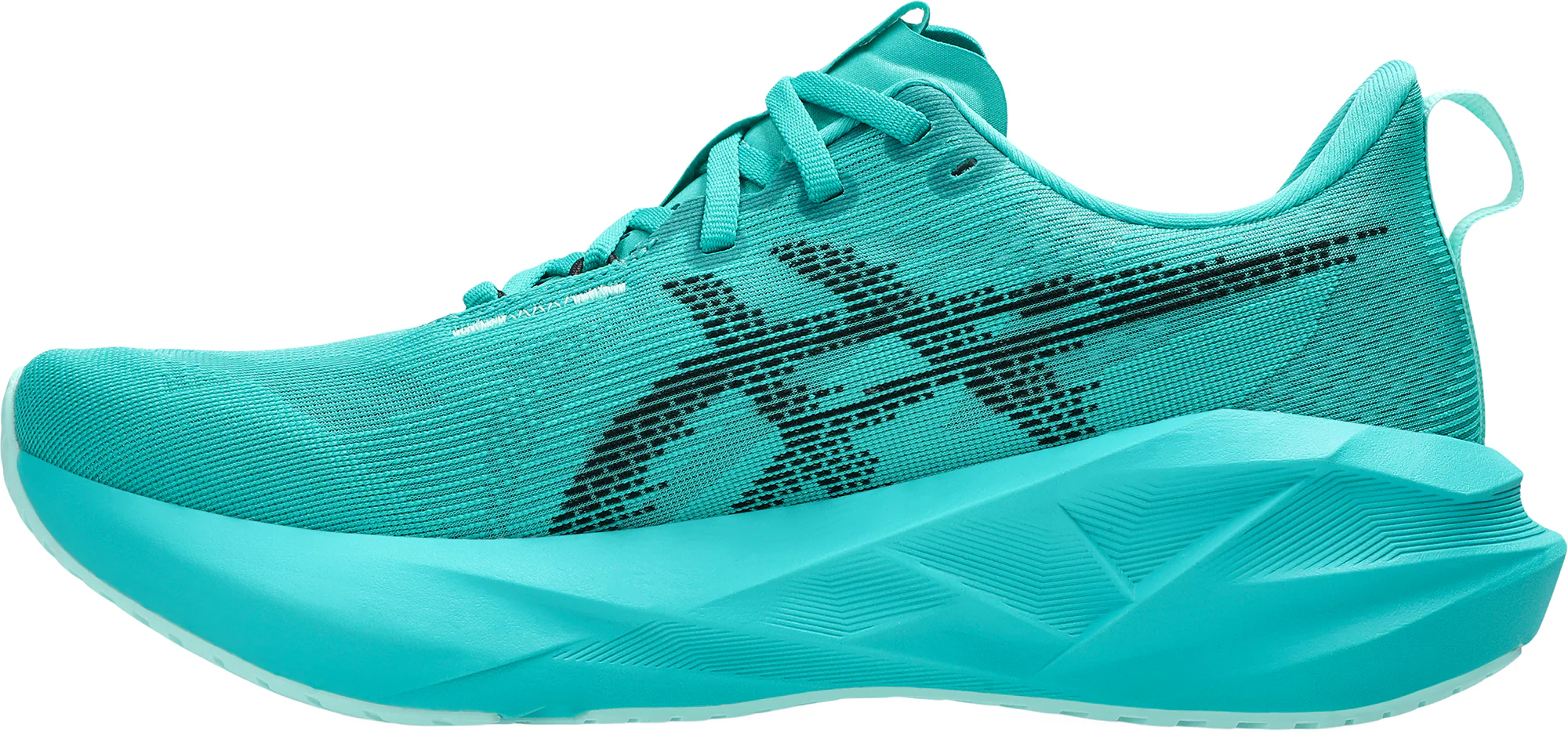Asics NovaBlast 5 Mens Running Shoes - Green - Image 3