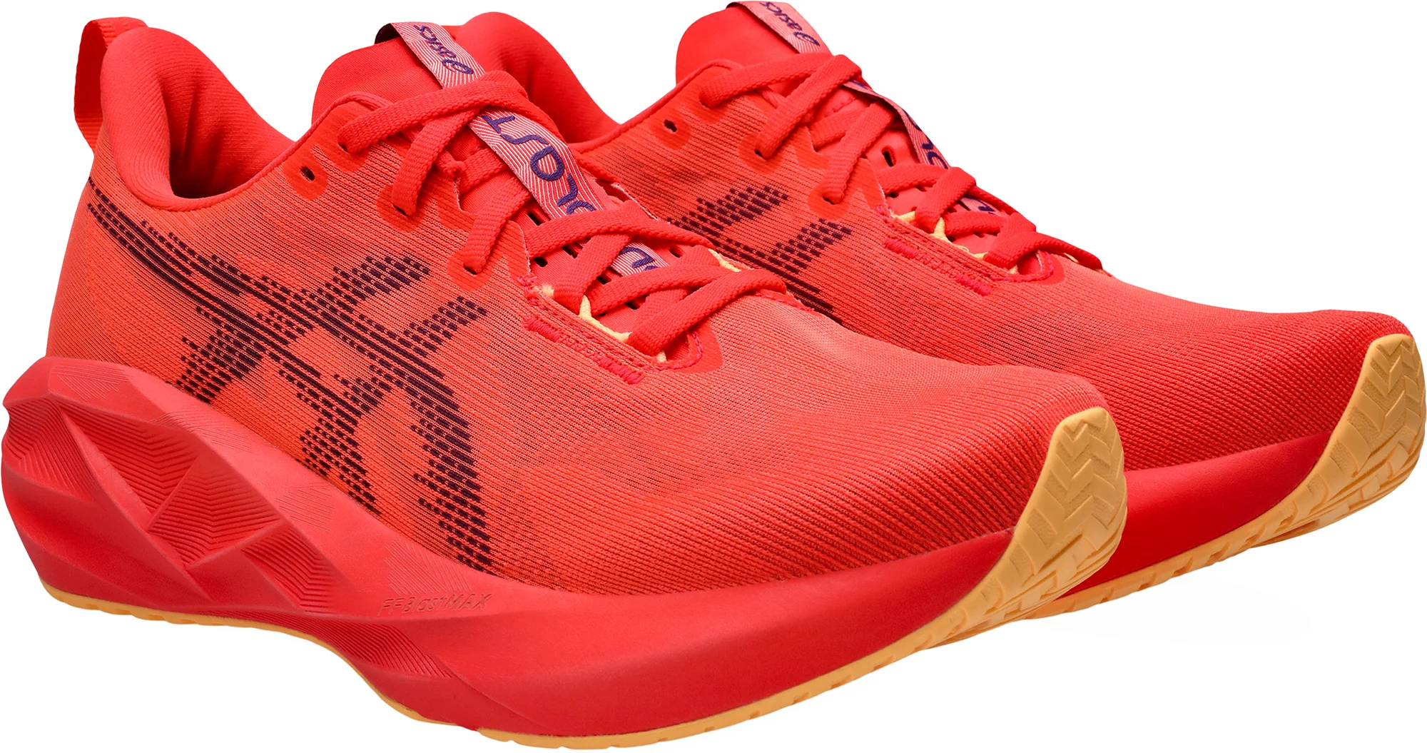 Asics NovaBlast 5 Mens Running Shoes - Red - Image 6