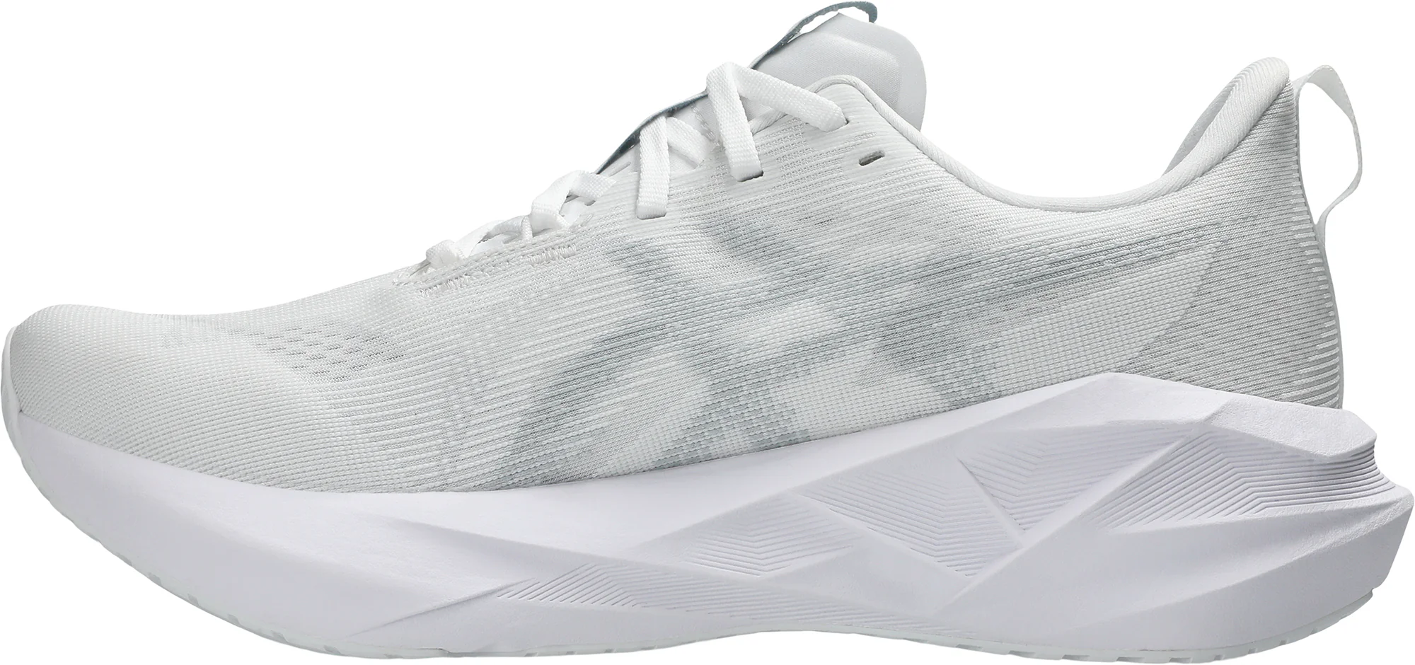 Asics NovaBlast 5 Mens Running Shoes - White - Image 3