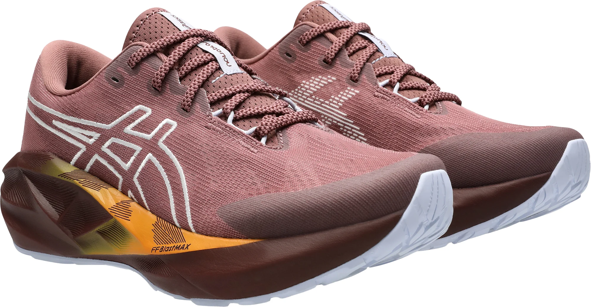 Asics NovaBlast 5 Womens Running Shoes - Red - Image 6