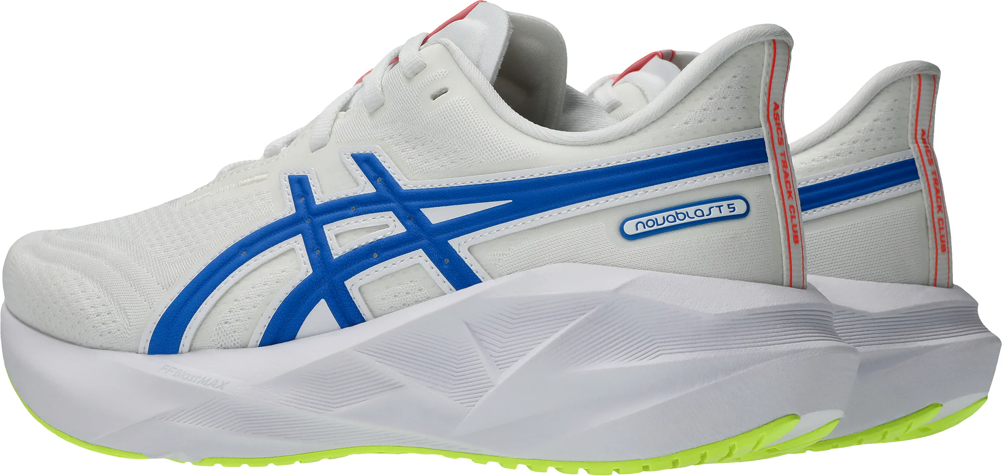 Asics NovaBlast 5 Womens Running Shoes - White - Image 5