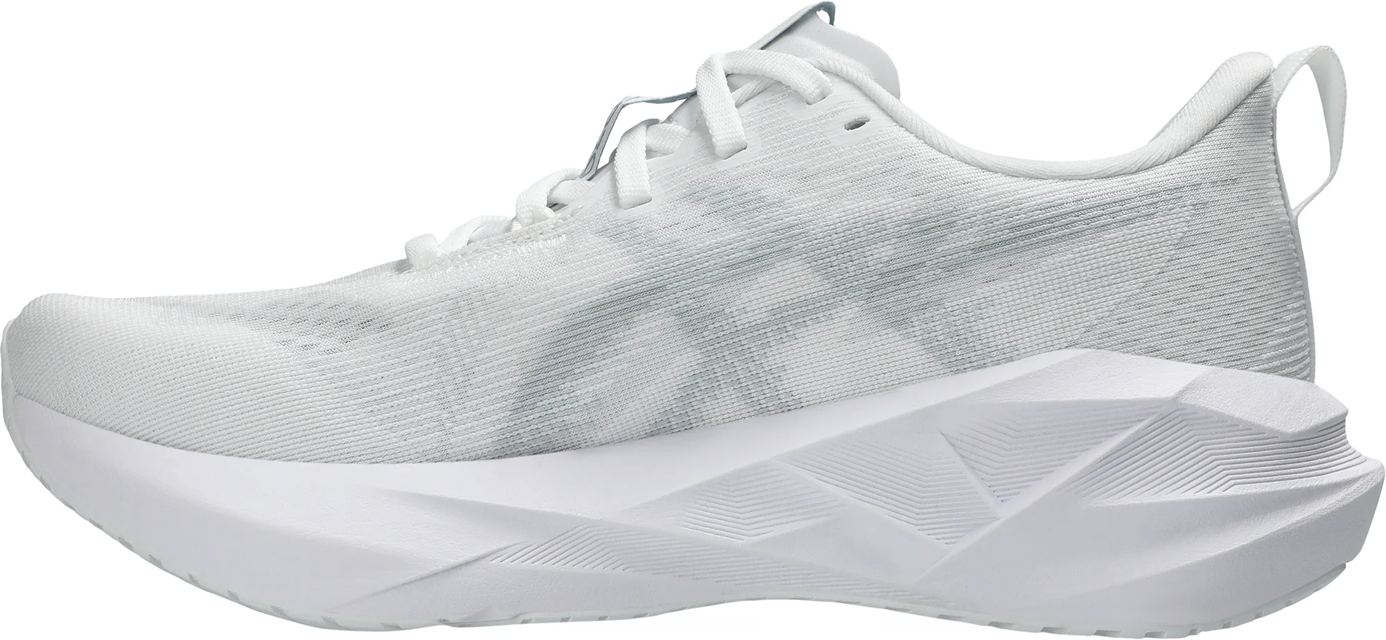 Asics NovaBlast 5 Womens Running Shoes - White - Image 3