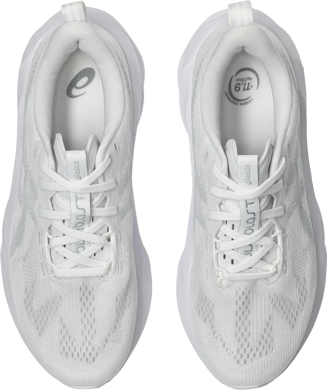 Asics NovaBlast 5 Womens Running Shoes - White - Image 4