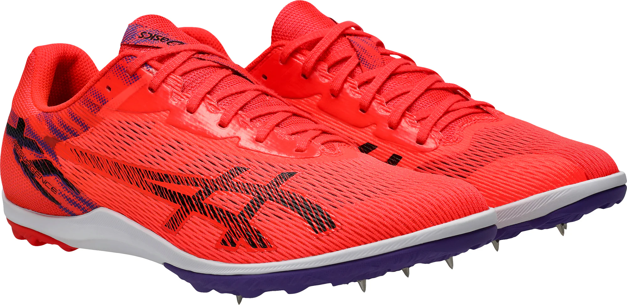 Asics Resurgence XC Cross Country Spikes - Red - Image 6