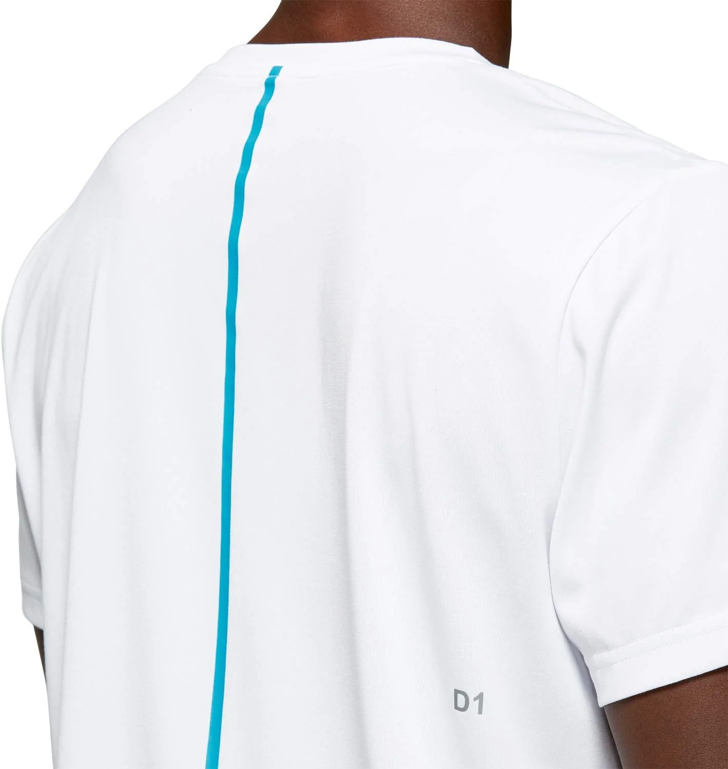 Asics Solution Dye GPX Short Sleeve Mens Running Top - White - Image 4