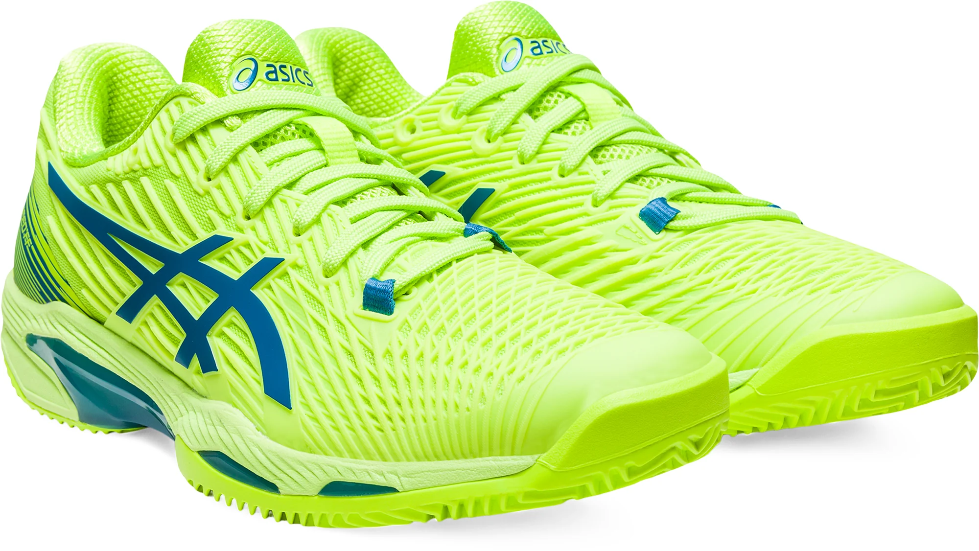 Asics Solution Speed FF 2 Clay Womens Tennis Shoes - Green - Image 6