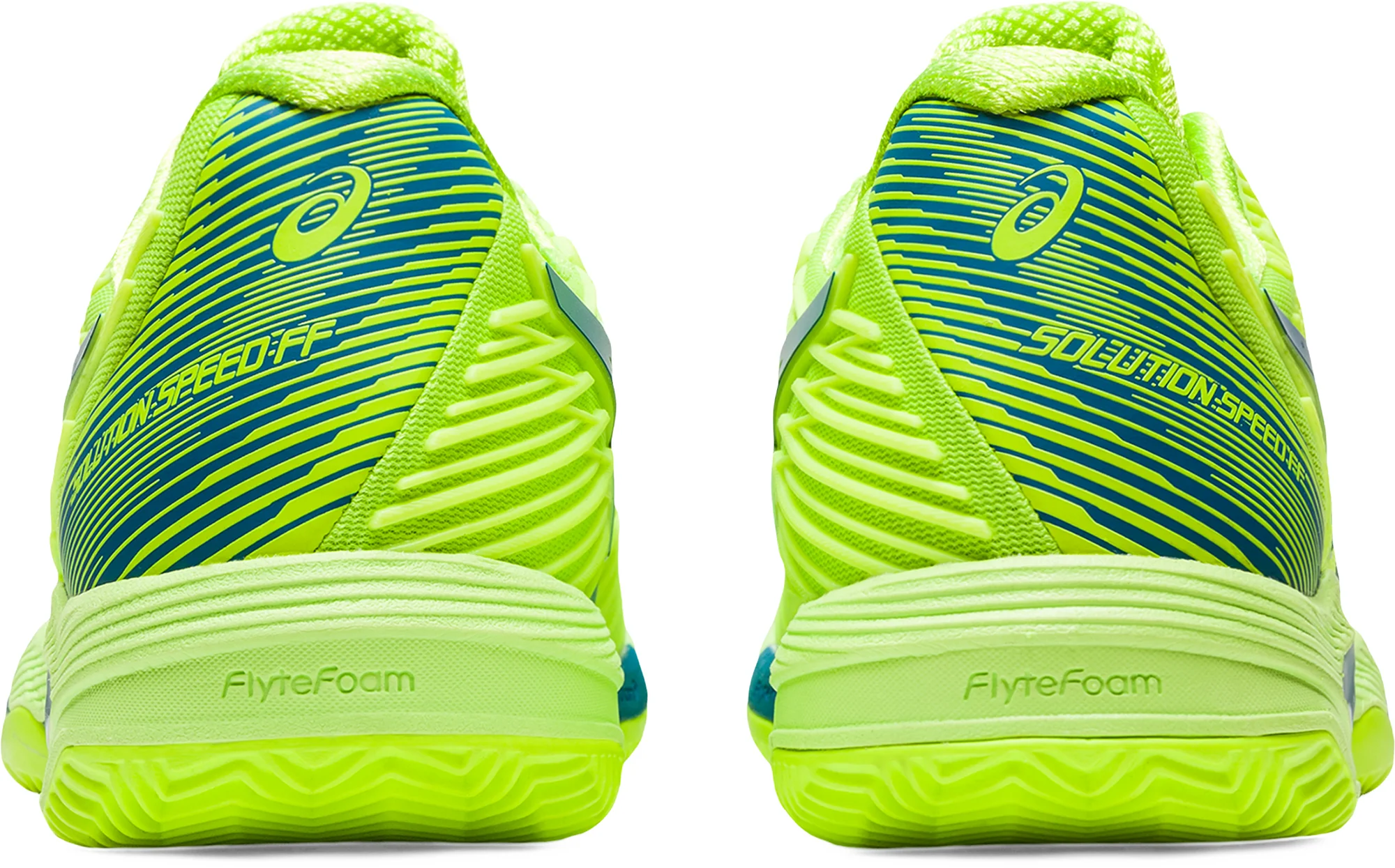 Asics Solution Speed FF 2 Clay Womens Tennis Shoes - Green - Image 7
