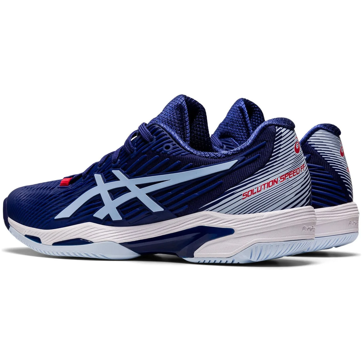 Asics Solution Speed FF 2 Womens Tennis Shoes - Blue - Image 5